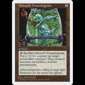 MTG Transmutador de Ashnod (Ashnod's Transmogrant) Fifth Edition