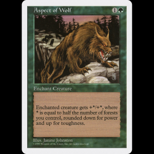 MTG Aspect of Wolf Fifth Edition