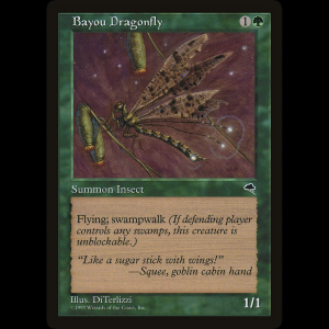 MTG Bayou Dragonfly Tempest