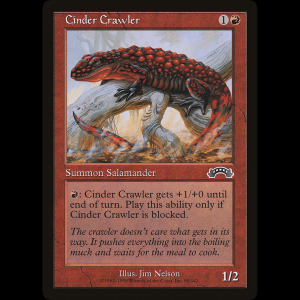 MTG Reptil de restos volcánicos (Cinder Crawler) Exodus