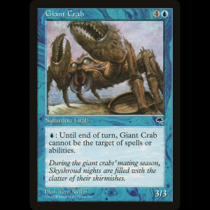 MTG Giant Crab Tempest