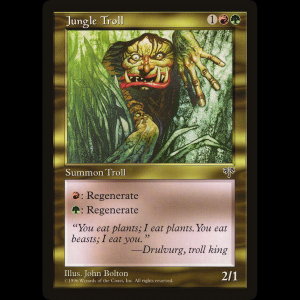 MTG Jungle Troll Mirage - PL