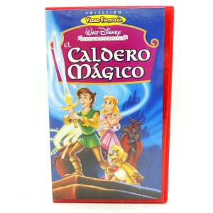El Caldero Magico VHS Pelicula Walt Disney Español