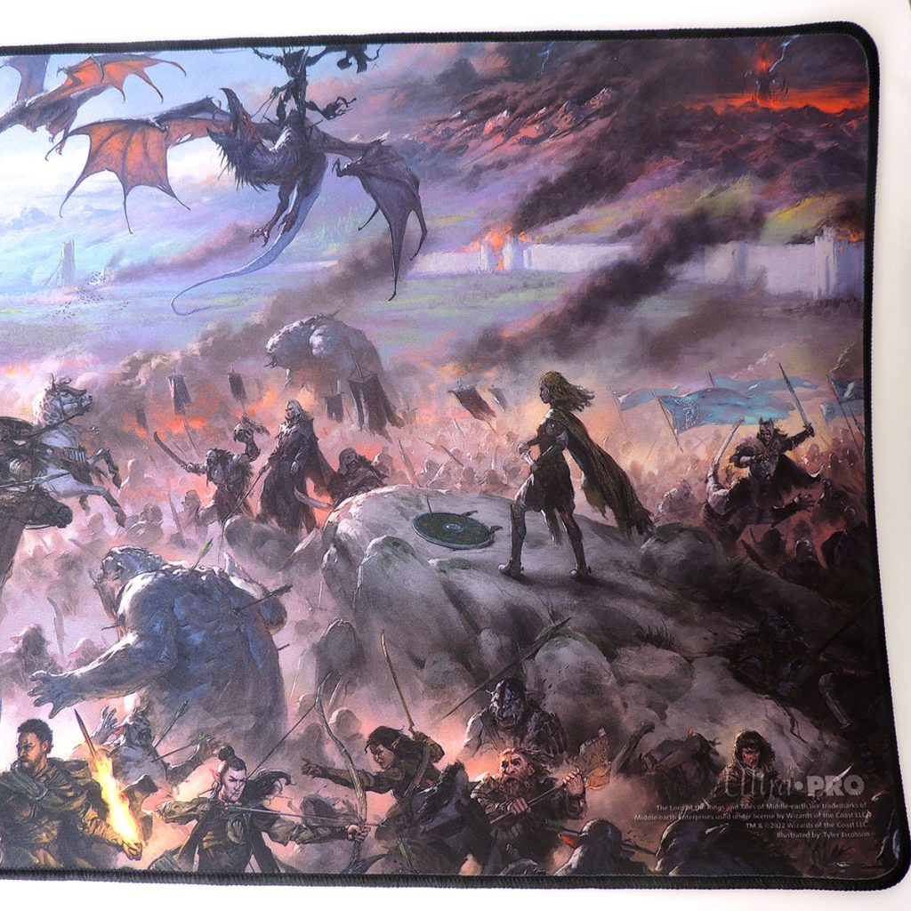 Playmat MTG LOTR Borderless Scene Black Stitched Ultra Pro Madtoyz