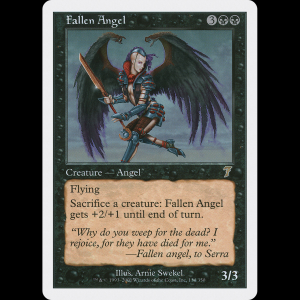 MTG Fallen Angel Seventh Edition - HP