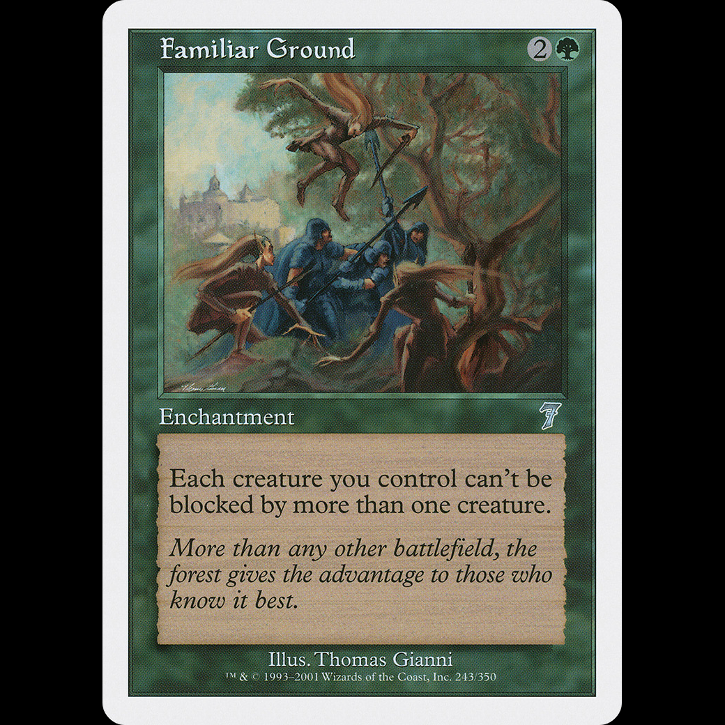 MTG Familiar Ground Seventh Edition - Madtoyz