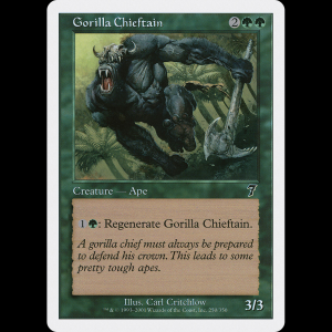 MTG Cacique gorila (Gorilla Chieftain) Seventh Edition - PL