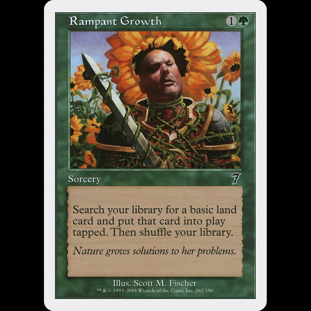 MTG Rampant Growth Seventh Edition - Madtoyz