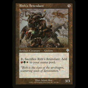 MTG Asistente de Rith (Rith's Attendant) Invasion  inv#310