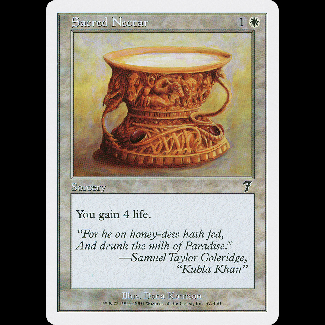 MTG Sacred Nectar Seventh Edition - Madtoyz