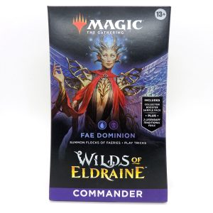 Mtg Wilds of Eldraine Commander Deck Fae Dominion Precon