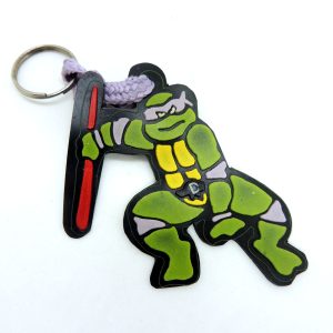 Tortugas Ninja TMNT Llavero Donatello Vintage 90s CADL