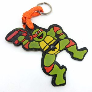 Tortugas Ninja TMNT Llavero Mike Vintage 90s CADL