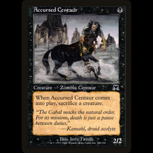 MTG Accursed Centaur Onslaught - PL