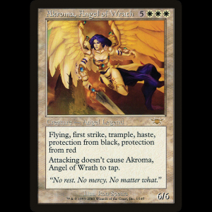 MTG Akroma, Ángel de Ira (Akroma, Angel of Wrath) Legions - PL