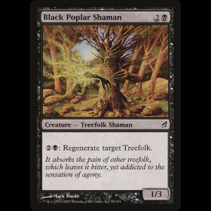 MTG Chamán álamo negro (Black Poplar Shaman) Lorwyn