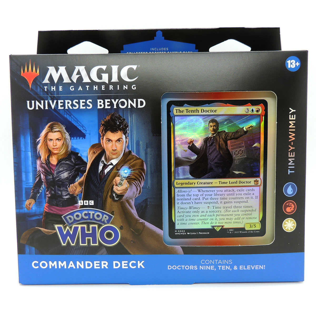 Magic Deck Commander Doctor Who Timey Wimey Inglês