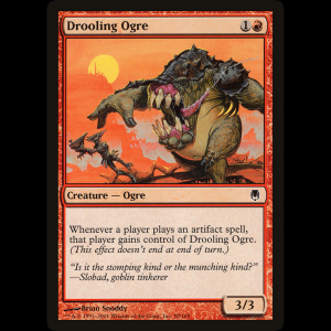 MTG Ogro babeante (Drooling Ogre) Darksteel - PL