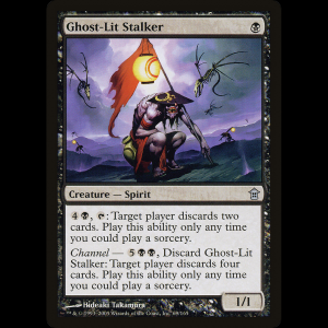 MTG Rondador luz fantasmal (Ghost-Lit Stalker) Saviors of Kamigawa