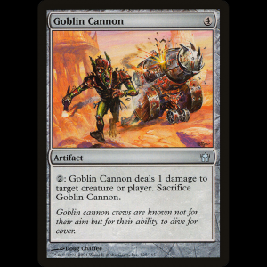 MTG Cañón trasgo (Goblin Cannon) Fifth Dawn - DM