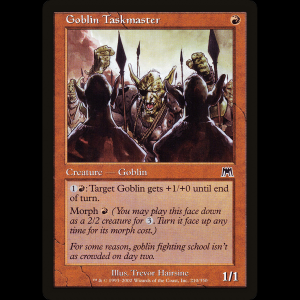 MTG Goblin Taskmaster Onslaught - HP