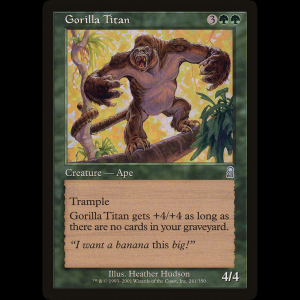 MTG Gorila titán (Gorilla Titan) Odyssey