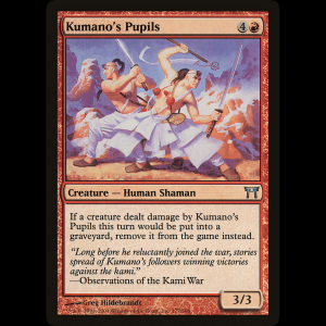 MTG Alumnos de Kumano (Kumano's Pupils) Champions of Kamigawa