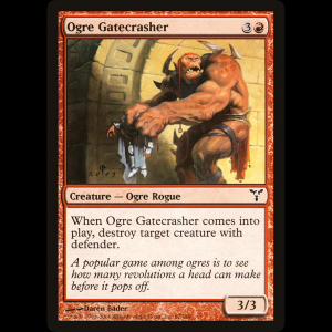 MTG Ogro rompepuertas (Ogre Gatecrasher) Dissension