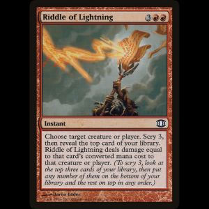 MTG Riddle of Lightning Future Sight