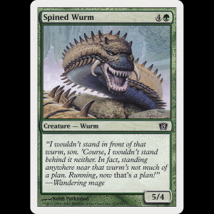 MTG Spined Wurm Eighth Edition