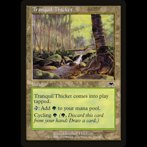 MTG Tranquil Thicket Onslaught  ons#326