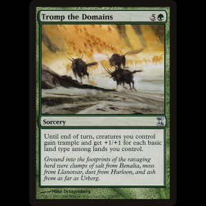 MTG Pisotear los dominios (Tromp the Domains) Time Spiral