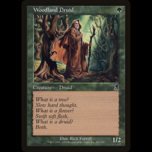 MTG Druida del bosque (Woodland Druid) Odyssey