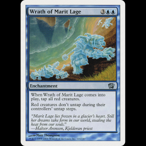 MTG Wrath of Marit Lage Eighth Edition