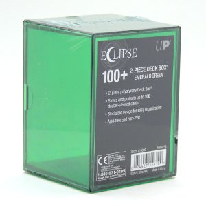 Deck Box MTG Eclipse 2 Pieces Emerald Green Ultra Pro 100+
