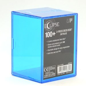 Deck Box MTG Eclipse 2 Pieces Sky Blue Ultra Pro 100+