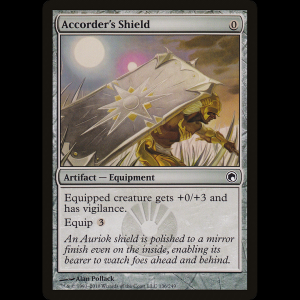 MTG Escudo del acordante (Accorder's Shield) Scars of Mirrodin  som#136