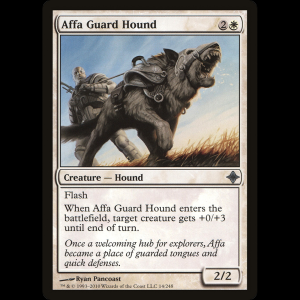 MTG Perro guardián de Affa (Affa Guard Hound) Rise of the Eldrazi - PL