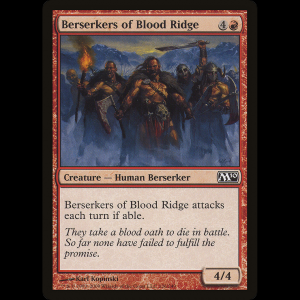 MTG Berserkers of Blood Ridge Magic 2010