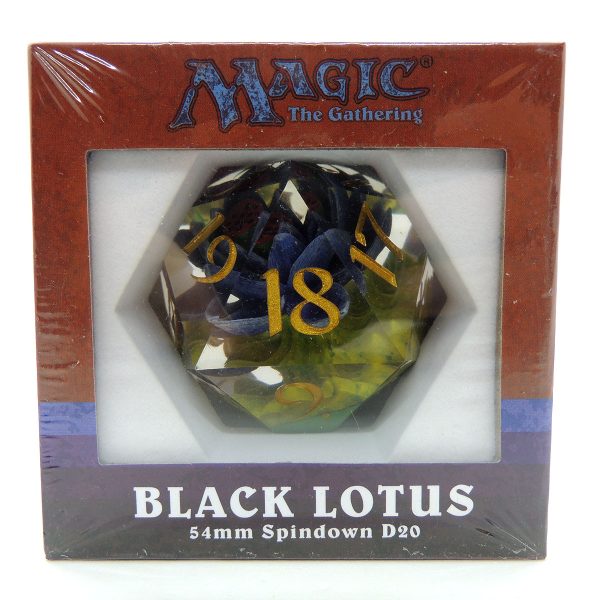 MTG Black Lotus Spindown 54mm D20 Sirius Dice Dado