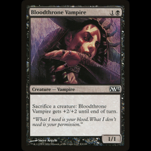 MTG Bloodthrone Vampire Magic 2013