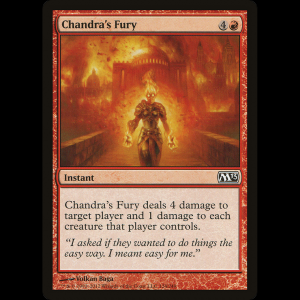 MTG Chandra's Fury Magic 2013