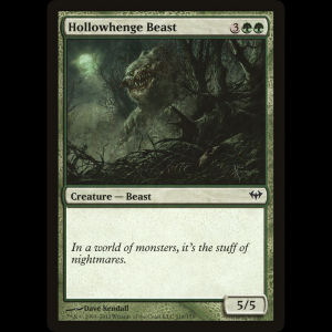 MTG Bestia de Hollowhenge (Hollowhenge Beast) Dark Ascension