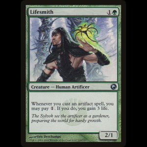 MTG Forjavida (Lifesmith) Scars of Mirrodin som#124