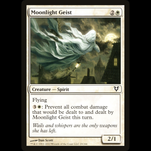 MTG Geist luz de luna (Moonlight Geist) Avacyn Restored