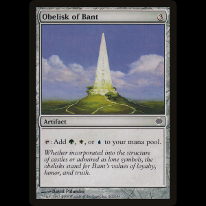 MTG Obelisk of Bant Shards of Alara