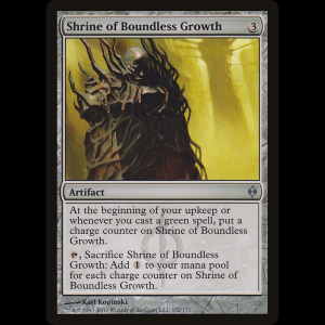 MTG Altar del crecimiento imparable (Shrine of Boundless Growth) New Phyrexia