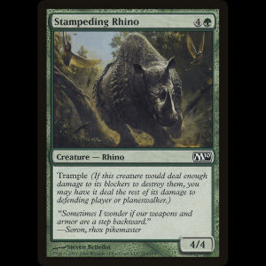 MTG Stampeding Rhino Magic 2010