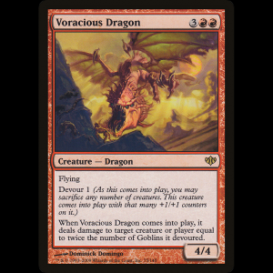 MTG Dragón voraz (Voracious Dragon) Conflux - PL