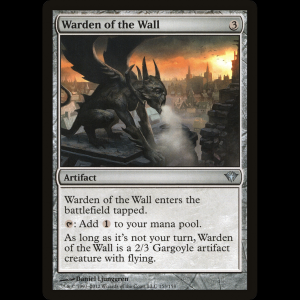 MTG Protector del muro (Warden of the Wall) Dark Ascension